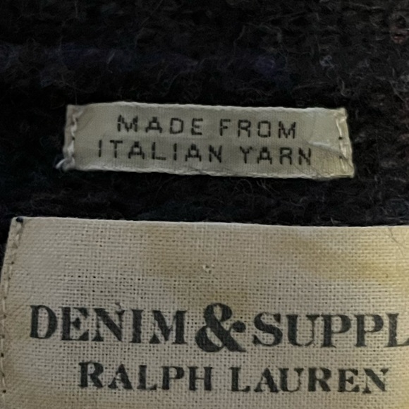 RALPH LAUREN | Denim & Supply | XL | Wool Blend | ITALIAN YARN - Picture 2 of 13